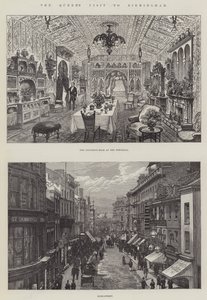 Het Bezoek van de Koningin aan Birmingham